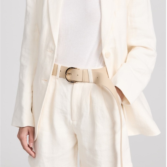 Anine Bing Belt in cream NWT - Picture 2 of 12